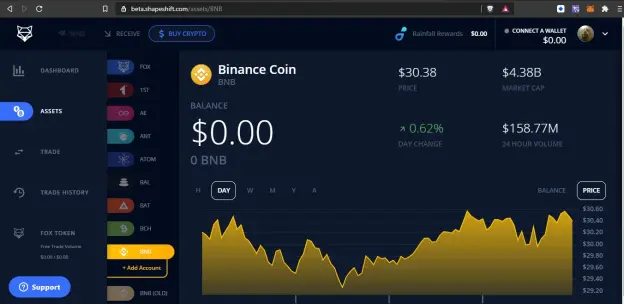 ShapeShift Decentralized Exchange