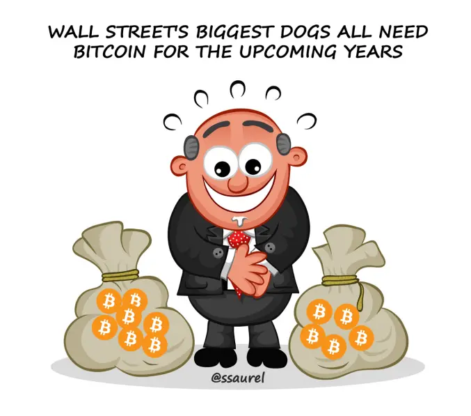 Wall Street’s Biggest Dogs All Need Bitcoin for the Upcoming Years