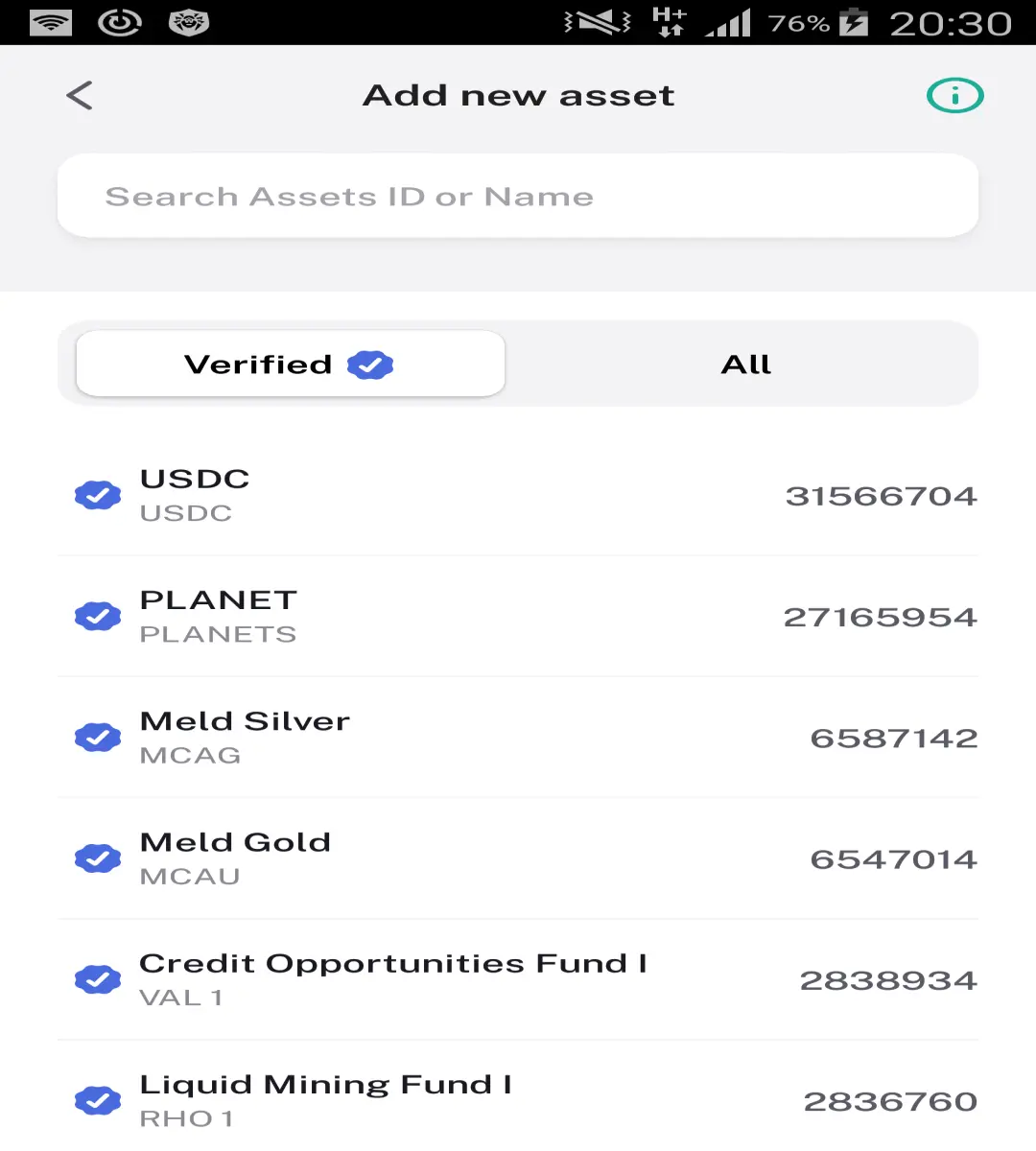 Algorand Wallet 3
