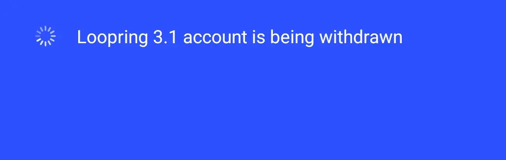 looping wallet withdraw