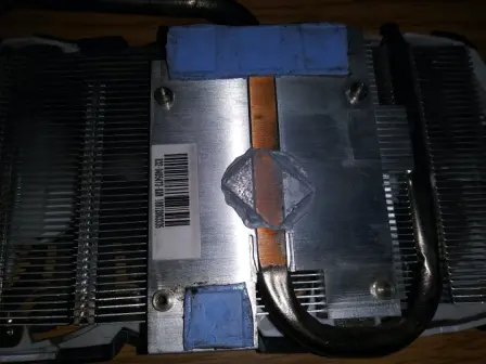 MSI RX 470 Heatsink View