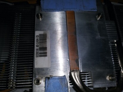 RX 470 heatsink cleaned