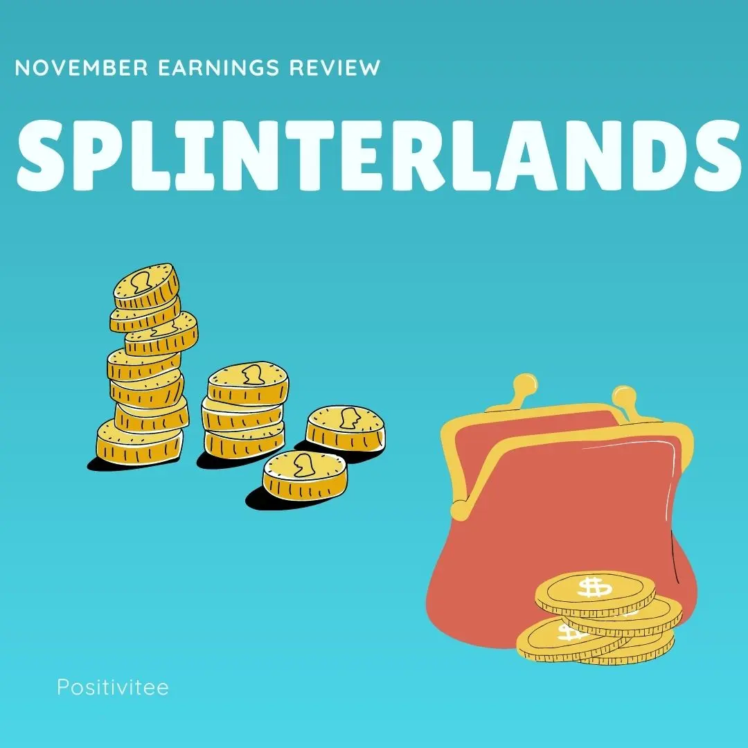 Splinterlands earnings review Nov 2020