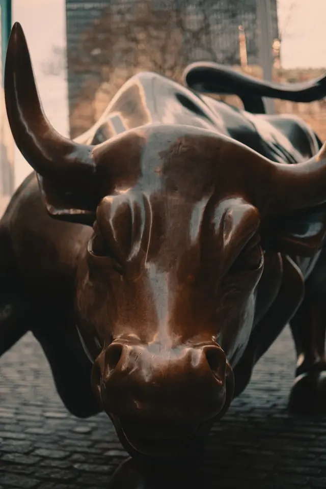 Bull statue