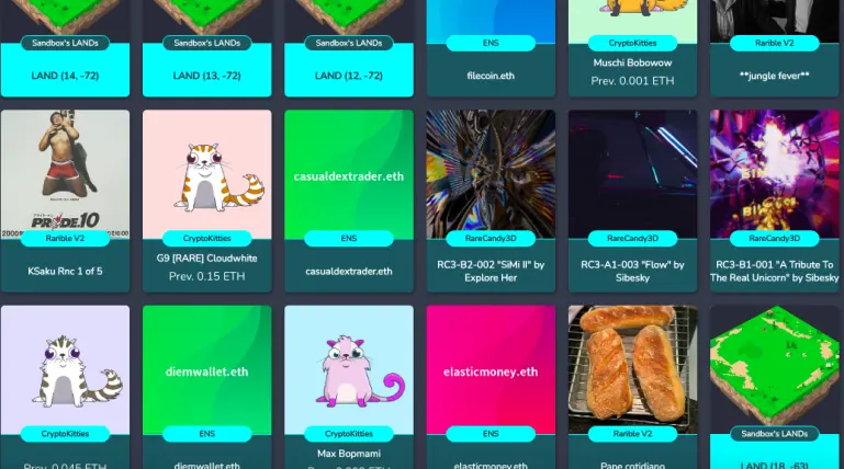 NFTfi screenshot