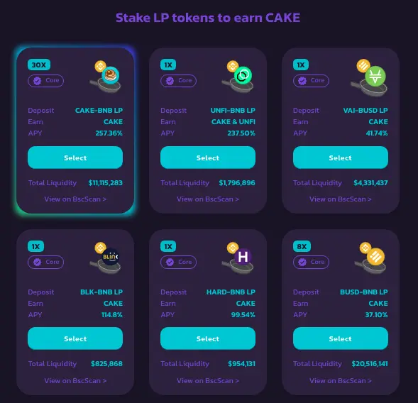 By adding liquidity and stake your LP tokens you can earn up to 260% APY
