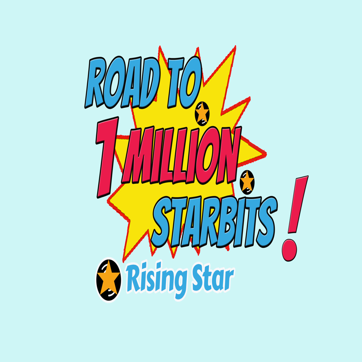 Logo Rising Star owned by Rising Star - Font used is Open Source - Edit by @libertycrypto27