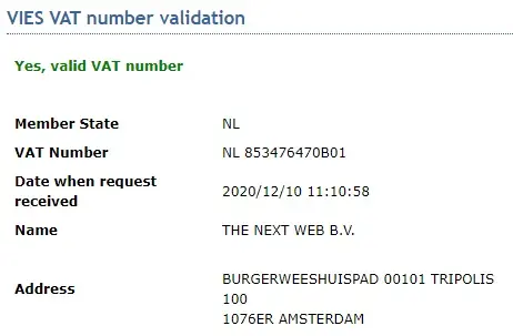 moneyguru.co VAT CHECK
