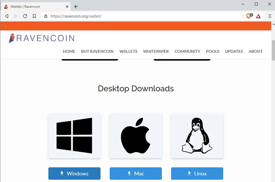 Ravencoin Downloads Page