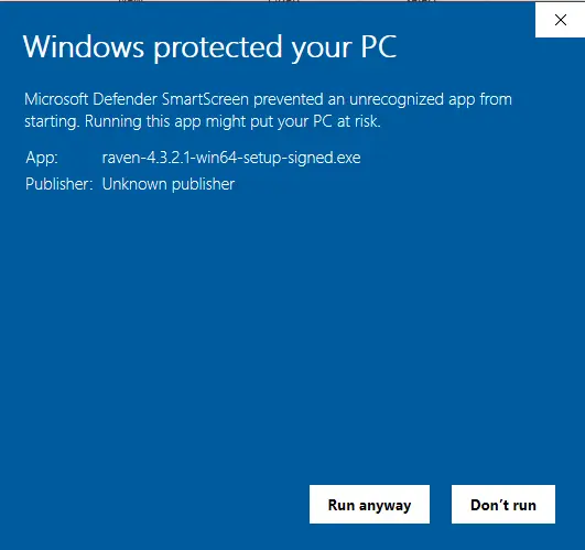 Windows Smartscreen