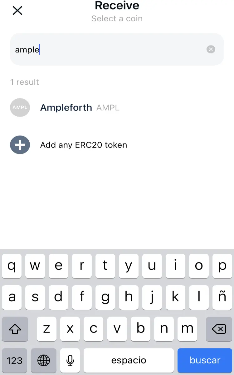 token list
