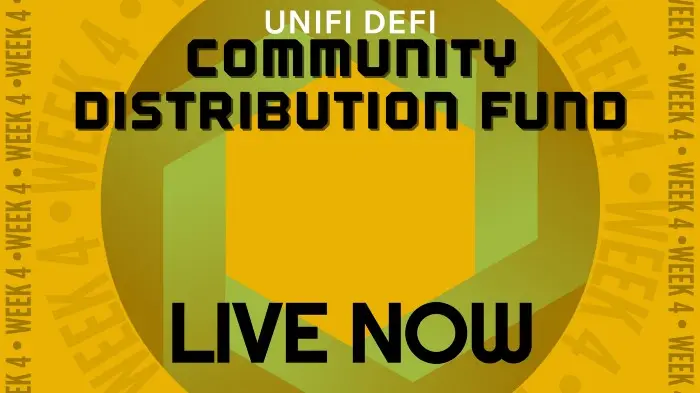 Week 4 of the Community Distribution Fund LIVE