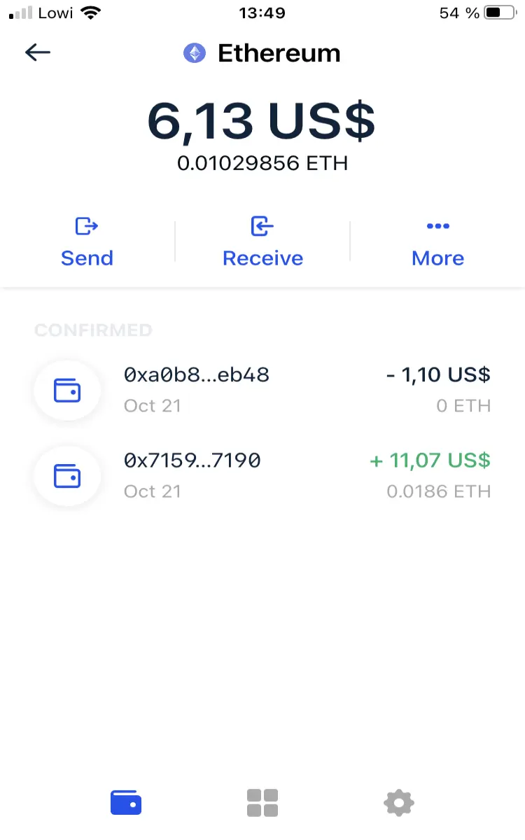 send token