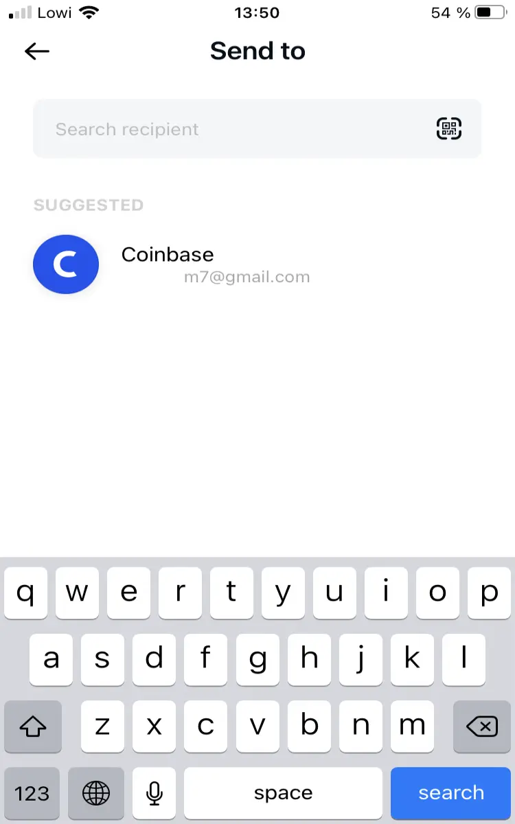 send to your account