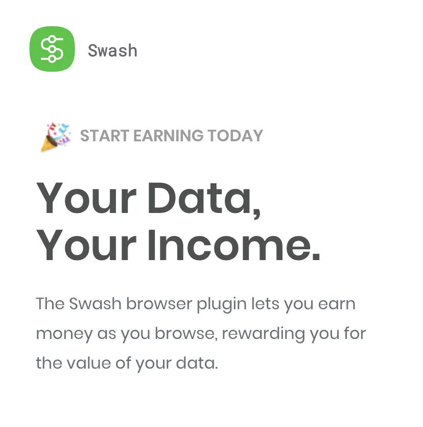 Data earn for you