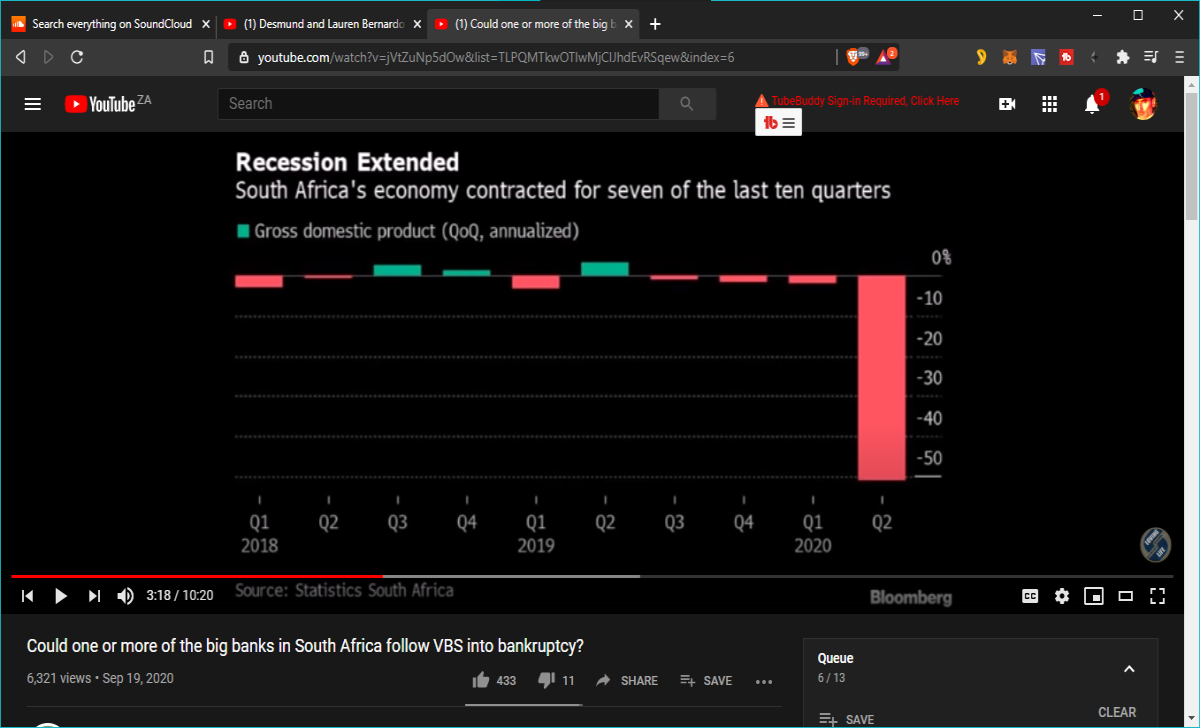 South Africa GDP 2020 Q2