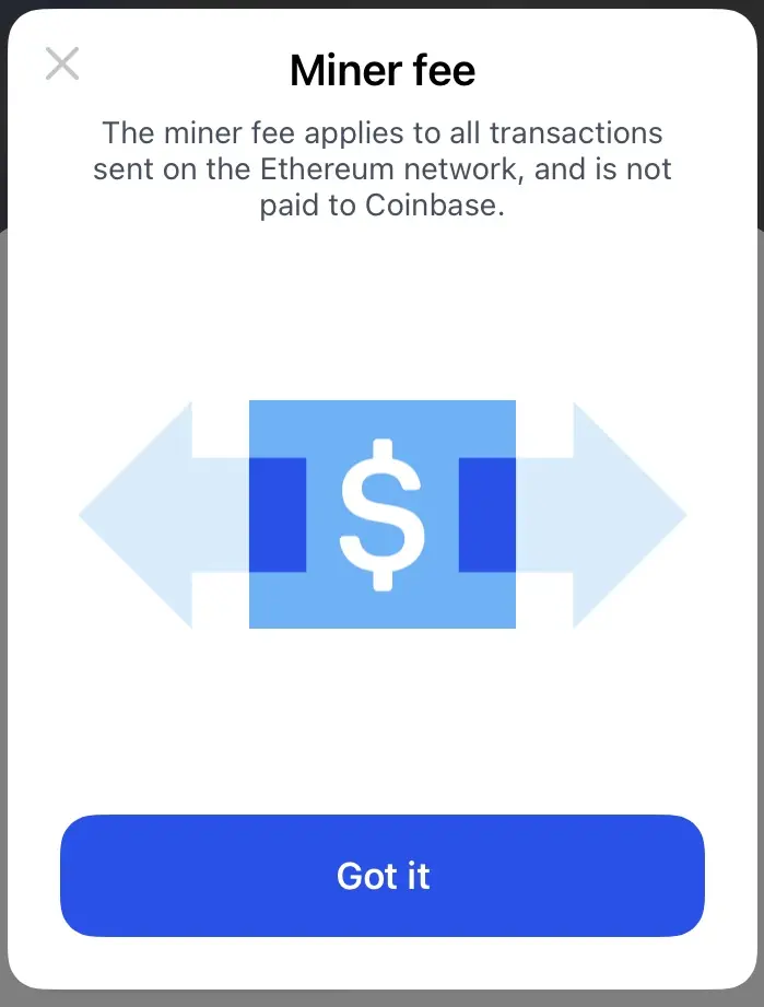 miner fee