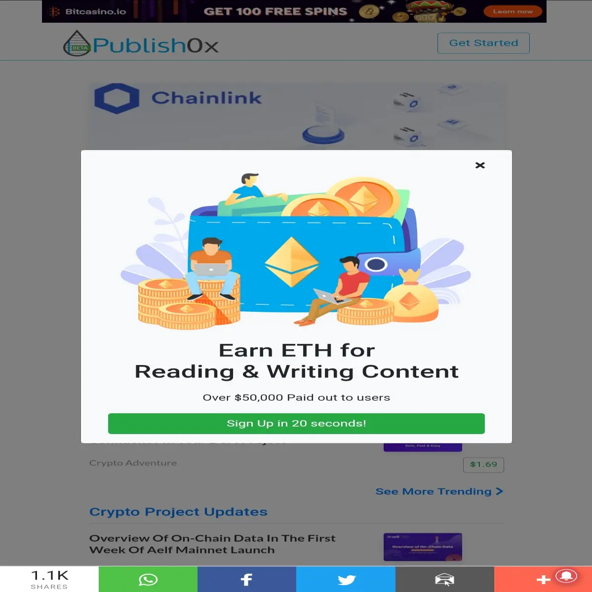 Publish0X
