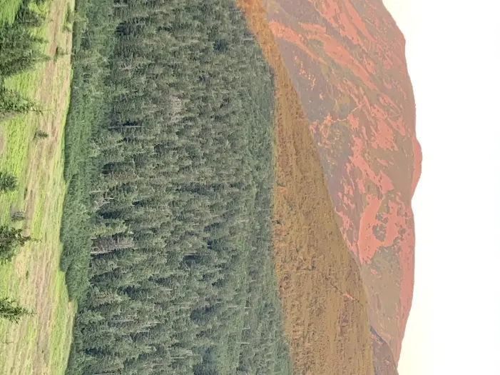 Babia Góra at sunset, Poland