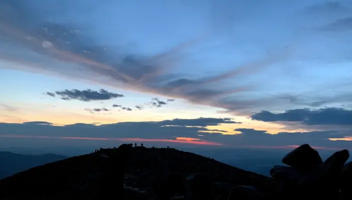 Sunrise at Babia Góra, Poland