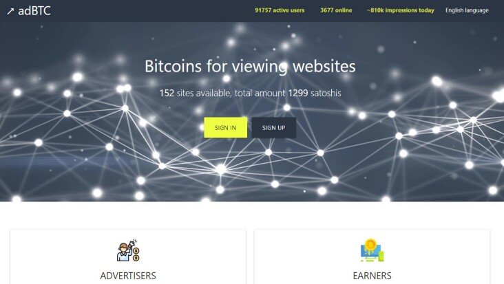 aBTC Advertising Network