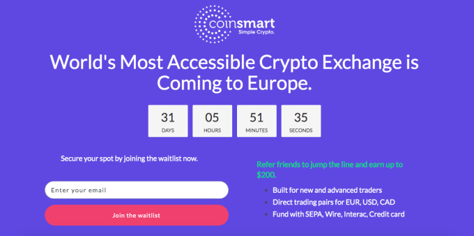 coinsmart waitlist