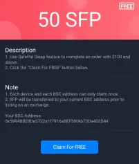 SafePal Swap $100