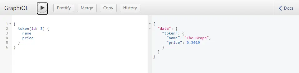 token id