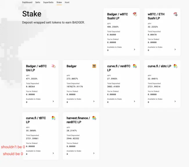 A successful stake