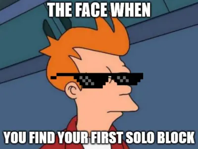 Feels when you find a block