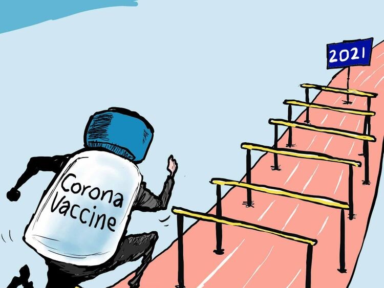 Corona Vaccine Race in 2021