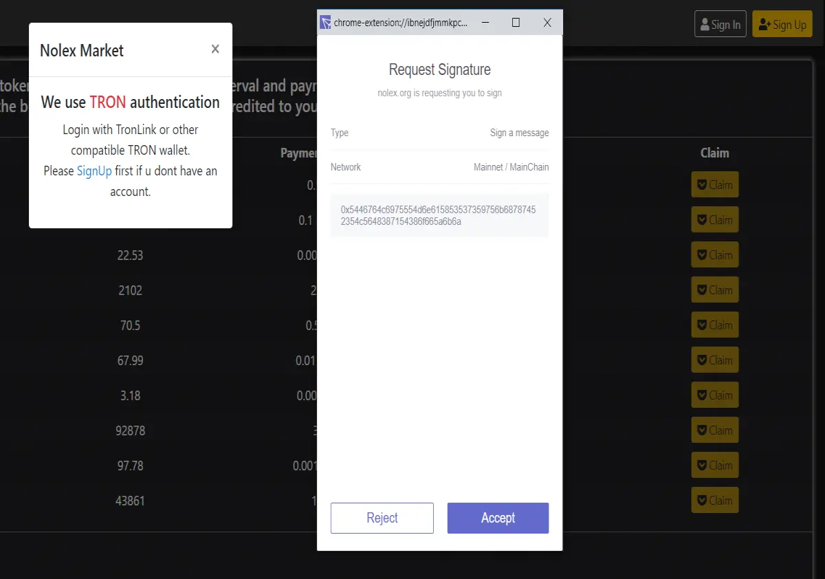 NoleX Login