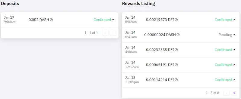pool rewards