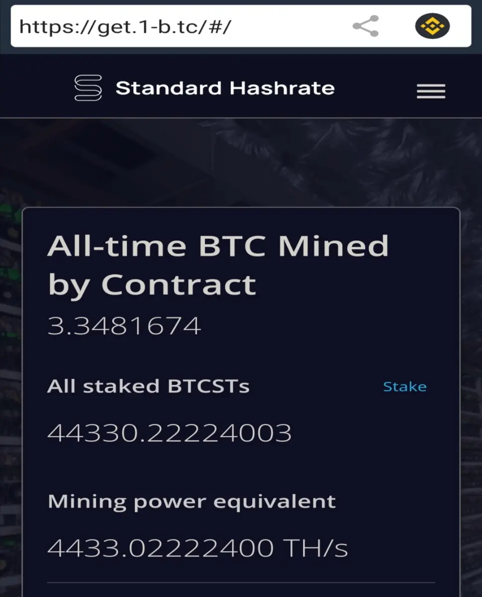 Select the binance smart chain for the browser.
