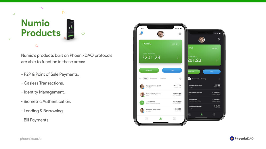 Numio PhoenixDAO