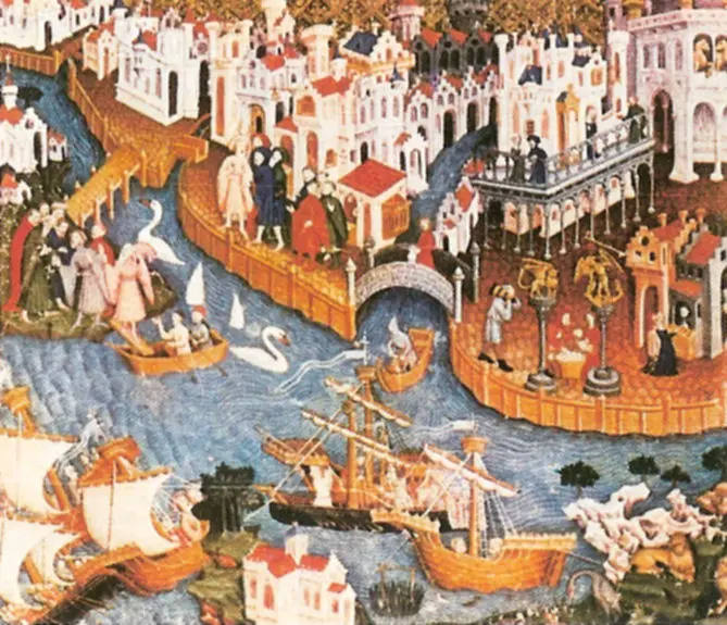 Belle image prise là ! Commerce des épices médiaval https://histoirdefrance.fr/encyclopedie/histoire_et_religions/c/commerce_medieval_des_epices.htm