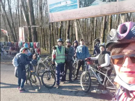 Winter Biking Trip to The Beach, Frozen Road…