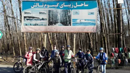 Winter Biking Trip to The Beach, Frozen Road…