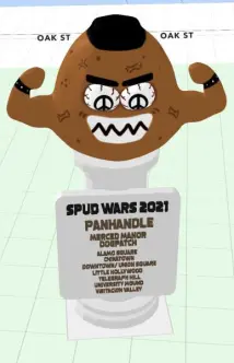 Panhandle Spud Statue Upland