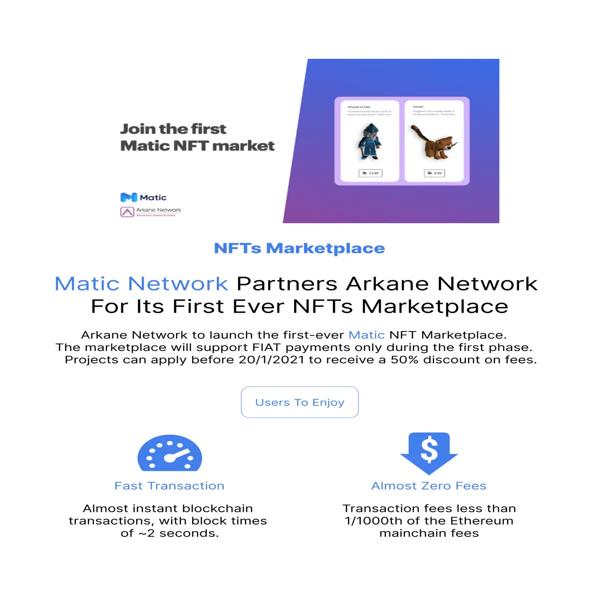 Arkane to build first NFT market place on Matic Network