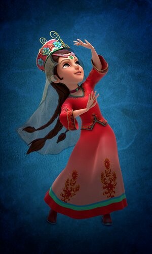 Image of Arzu posing. Photo from Global Times China