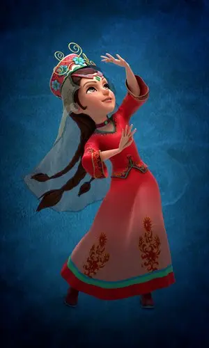 Image of Arzu posing. Photo from Global Times China