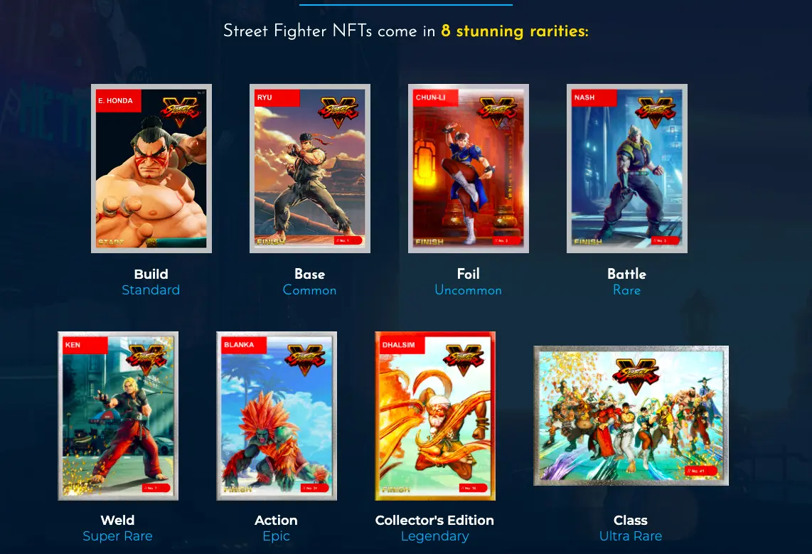 Street Fighter on WAX Blockchain