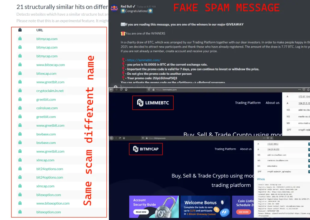 same scam different name