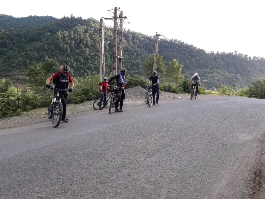 the story of falling of the bike and injury