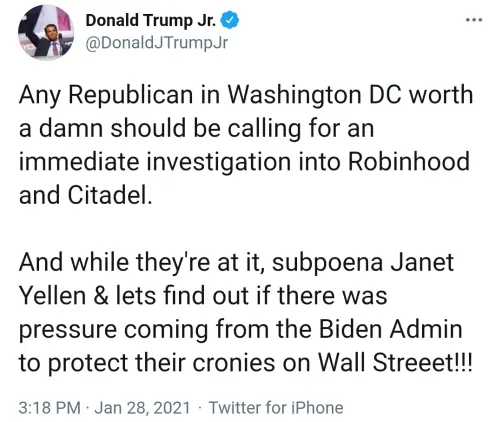 Donald Trump JR