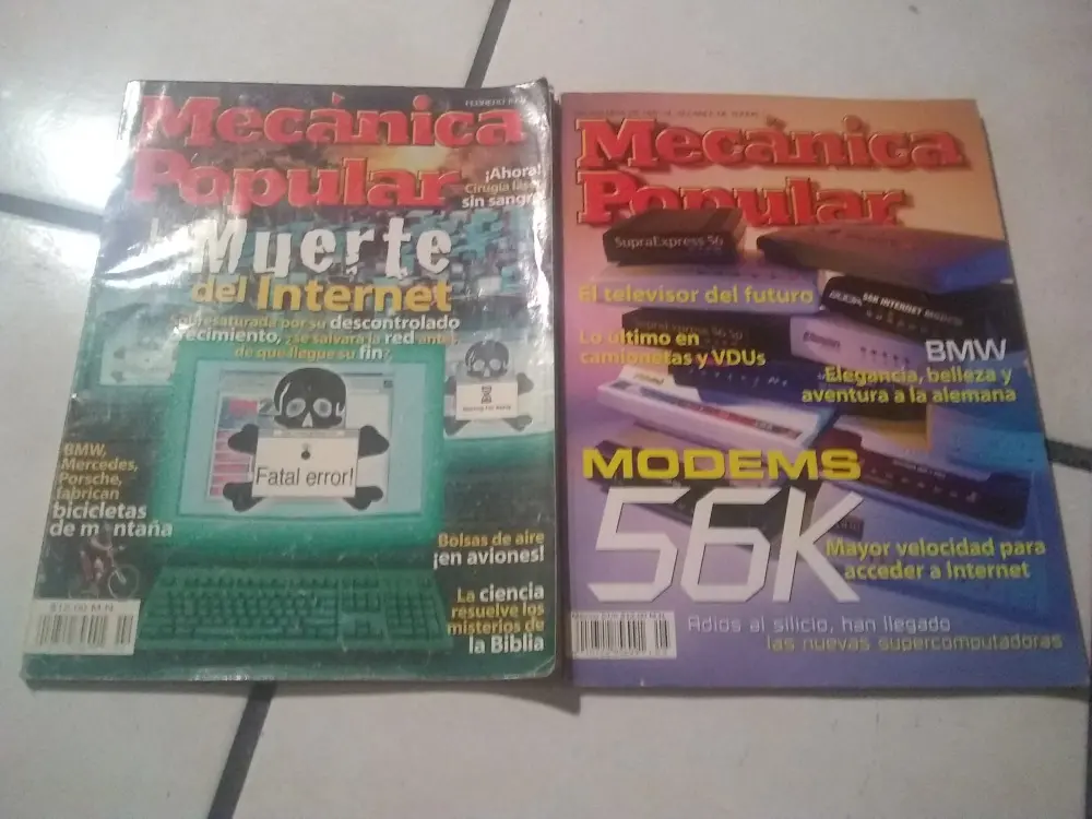 Las primeras revistas donde escuché hablar del