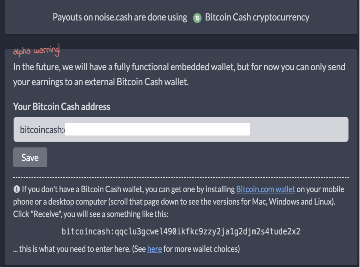 noise cash wallet