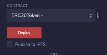 deploy ERC20
