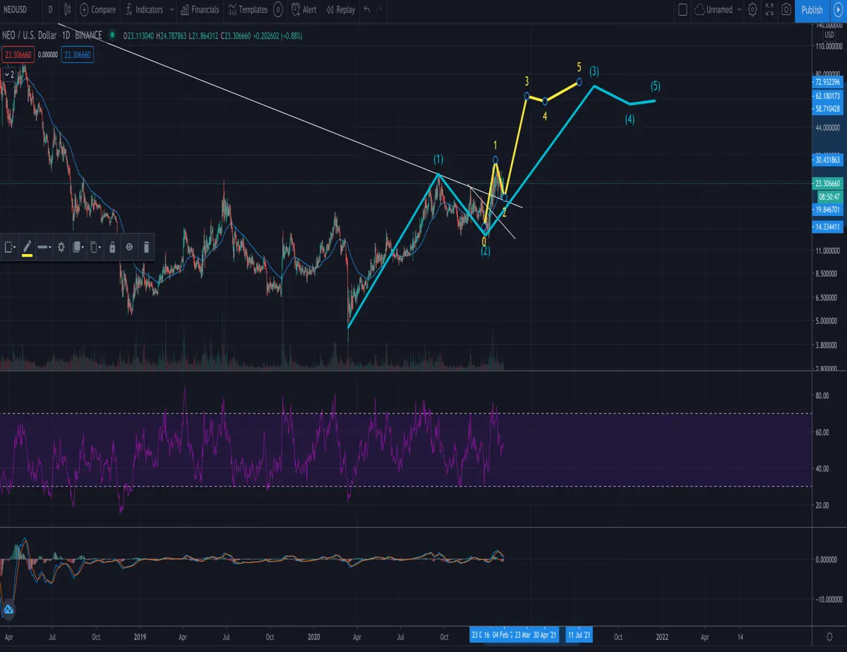 neo wave count